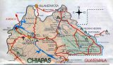 Carte Chiapas