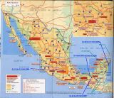 Carte Mexique